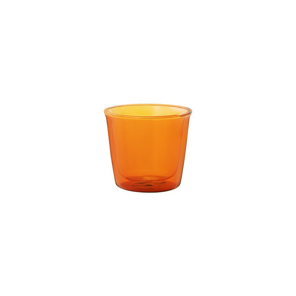 CAST AMBER double wall glass 250ml